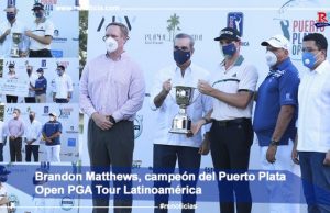 Brandon Matthews campeón del Puerto Plata Open PGA Tour Latinoamérica