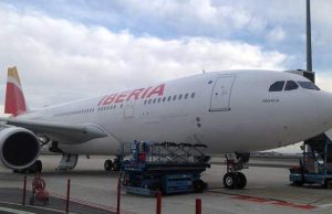 Iberia, esta negociando la distribución de las distintas vacunas