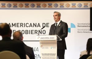 Luis Abinader, realizo visitas oficiales a la sede de la OMT en Madrid