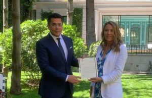 INVEROTEL reconoce labor de David Collado para la recuperación del turismo en el país.