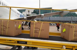 Air Europa ha enviado un primer cargamento de ayuda humanitaria a los refugiados de la guerra en Ucrania