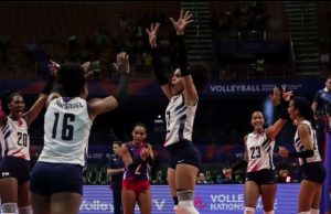 Consiguen su primer triunfo Reinas del Caribe Venciendo a Corea en la Liga de Naciones