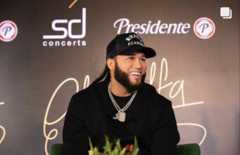 El artista El Alfa el jefe ofreció detalles de su próximo concierto en el Estadio Olímpico Félix Sánchez