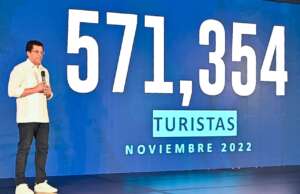 Turismo rompe récord otra vez en noviembre.