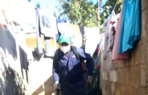 Brigadas de la DGDC intervienen a Villa Liberación afectada por un brote de cólera.
