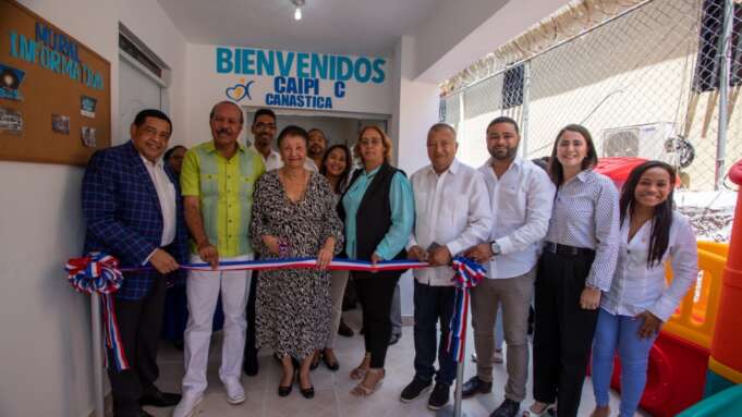 Gobierno inaugura CAIPI Comunitario en el sector de Canastica, San Cristóbal