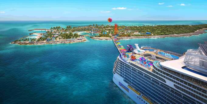 Royal Caribbean presenta su nuevo barco, Utopia of the Seas