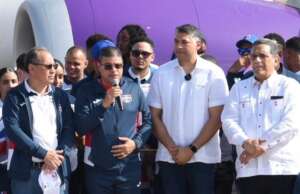 Team Dominicana sale a Juegos Centroamericanos El Salvador en vuelo de Arajet