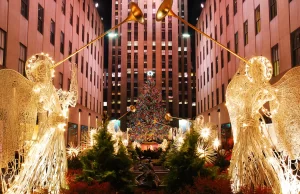 La tradición de decorar un árbol en la época navideña en Los Estados Unidos