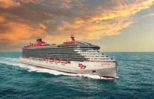 El Crucero Valiant Lady» hizo su visita inaugural a las islas gemelas.