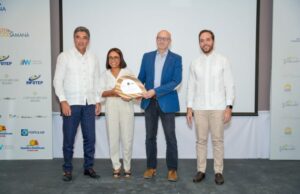 Cayo Levantado Resort, fue galardonado con el premio a la sostenibilidad turística empresarial.