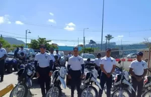 Politur hace entrega de una nueva flotilla de vehiculos para reforzar la vigilancia en Puerto Plata.