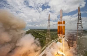 Último cohete Delta IV Heavy desde la Estación Espacial de Cabo Cañaveral, Florida.