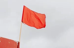 Bandera roja en todas las playas del litoral costero de Puerto Plata.
