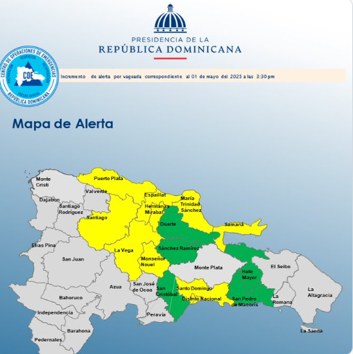 alertas amarilla