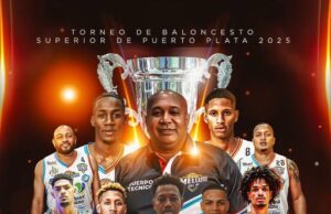 Mellizos del Sur conquistan su quinta corona en el Torneo de Baloncesto Superior de Puerto Plata; Nomar Peralta es el MVP