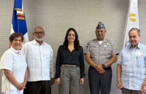 Directivos de la ADSS se reúnen con la ministra Faride Raful y el director de la Policía Nacional
