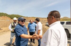 Alcalde de Puerto Plata y Ministro de la Presidencia supervisan avances en construcción de moderna planta de tratamiento de residuos sólidos