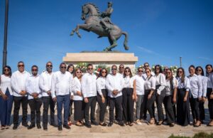 Alcalde Roquelito García encabeza actos conmemorativos del 186 aniversario del natalicio del General Gregorio Luperón