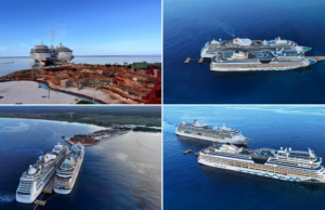 Pedernales hace historia: dos cruceros llegan simultáneamente a Cabo Rojo y marcan un hito en el turismo del sur
