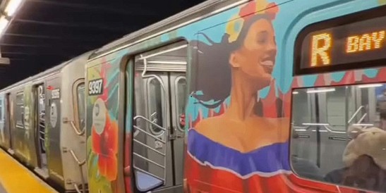 El metro de Nueva York vibra con la cultura dominicana