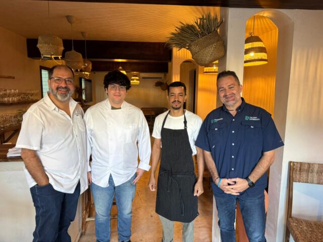 Tomás Lucero, Eduardo Zorrilla, Tomas Nobo y Thomas Sartori