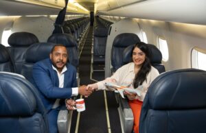 SKYhigh Dominicana y Café Santo Domingo renuevan su alianza estratégica